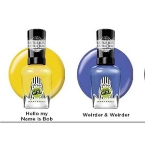 Nail Gel - Yellow and Blue Set